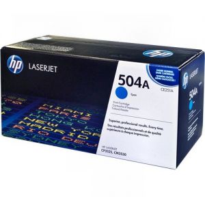 HP CE251A, картридж голубой