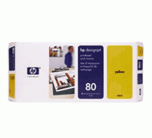 HP C4823A (№80) Печголовка желтая ― DUCART.RU