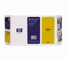 HP C4848A (№80) Картридж желтый ― DUCART.RU