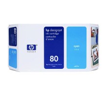 HP C4872A (№80) Картридж голубой ― DUCART.RU