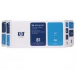 HP C4991A (№81) Картридж голубой + печголовка